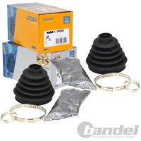 2X Spidan Achsmanschette Satz Radseitig Getriebeseitig Passend FüR Abarth 124 AL