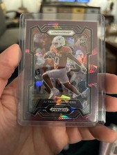 2024 Panini Prizm #134 Jatavion Sanders Purple Ice /149 Texas Longhorns 💎🔥