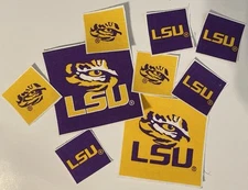 LSU - Iron On Fabric Appliques - Sports Patches