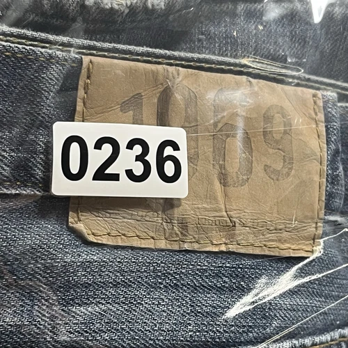 Vintage 1969 Gap Jeans Mens 38x32 Blue Loose Straight Fit 90s Y2K Medium Wash - Picture 19 of 19