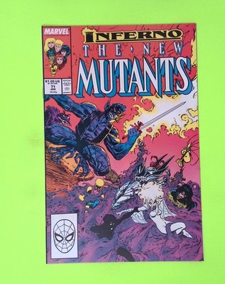 New Mutants #71 Vol. 1 1989 Marvel Comics 7.0 Comic Book W162-3