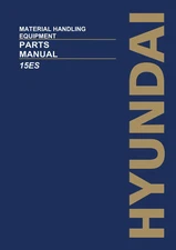 Hyundai 15ES Miscellaneous Storage Equipment Parts Catalog Manual