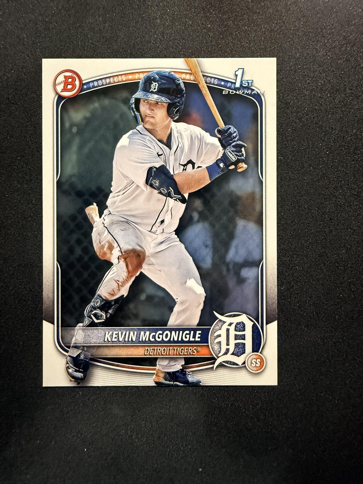 Kevin McGonigle 2025 Bowman Prospects #BP-79 Detroit Tigers