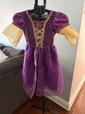 Disney Princess Rapunzel Majestic Halloween Costume Dress Size 4-6X