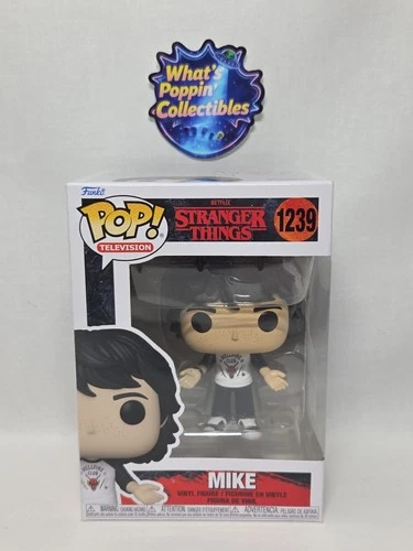 Funko Pop! Vinyl: Stranger Things - Mike #1239 Minor Box Damage W/ Protector