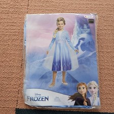 Disney Frozen Princess Elsa Girl s Halloween Costume Dress Extra Small 3T-4T Z8b