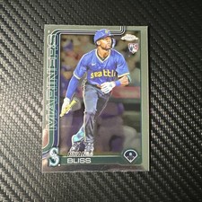2025 Topps Chrome #37 Ryan Bliss Rookie Seattle Mariners