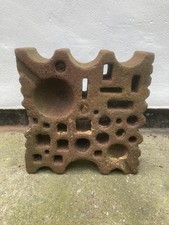 Large Vintage Cast Iron Blacksmith Swage Block Antique 19th Century