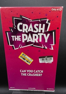 Crash The Party Card Game 2-8 Players Ages 17+ 30-Minute Playtime Fun
