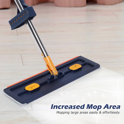 Profi Bodenwischer-Set Wischmop mit Teleskopstiel + 6pcs Ultra-Microfaserbezug - Bild 14 von 14