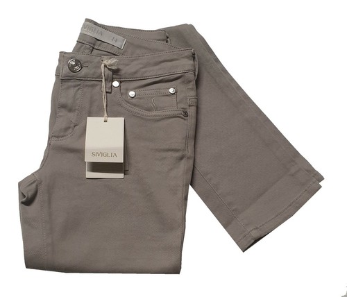 Siviglia P592D11003 Pantalone Jeans Donna Grigio Perla tg 24 -68 %  OCCASIONE | eBay