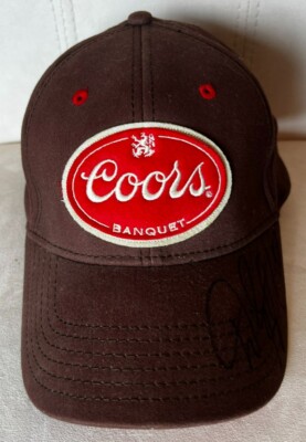 David Stremme Coors Hat, signed by David 2006 at Sonoma Nascar Race