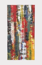 15" x 30" Original Acrylic Painting on Canvas Coastal Abstract - J White