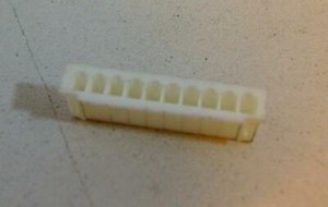 Plastik Anschluss Stecker LED Anzeige Jura Impressa S7 Typ 647 #1