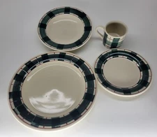 Hartstone Buffalo Check HRTBUC Dinner Plate Large Rim Soup Bowl Salad Plate Mug