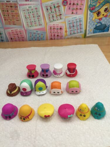 SHOPKINS SEASON 3: HATS LOT OF 15 - Picture 1 of 1