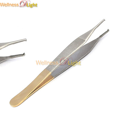 TC Adson tissue forceps 12cm (4.75'') 1x2 teeth straight Surgical Instruments