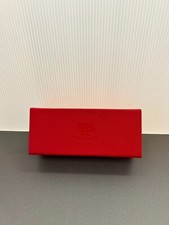 PUSSY GALORE DESIGNER SUNGLASSES EYEGLASSES RED LUXURY HARD CASE Nice Clean RARE