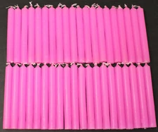 40 Mini 4" Chime Spell Candles: Pink (Wicca, Altar, Ritual) 2 x 20