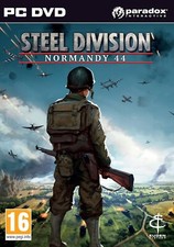 Steel Division Normandy 44 PC DVD NEW Sealed UK Version RARE PHYSICAL DISC