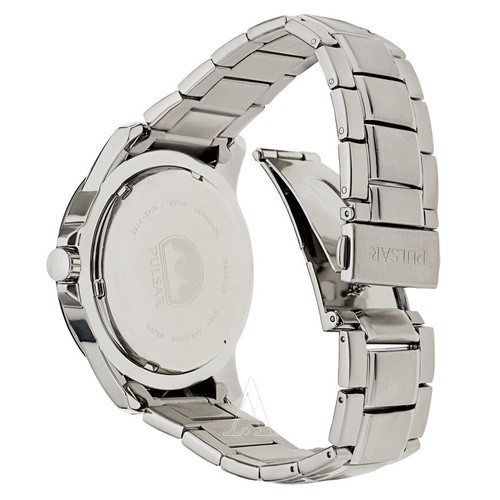 Pulsar Men's PS9275 On The Go Analog Display Japanese Quartz Silver Watch - Picture 4 of 5