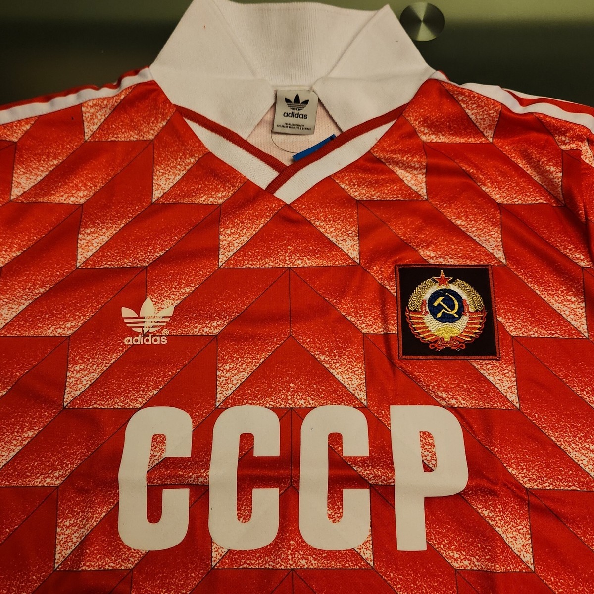 Retro Soviet Union USSR CCCP 1988-1989 Euro 88 Home Soccer