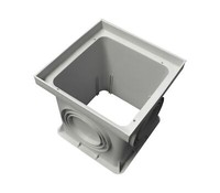 Marley Einlaufschacht Ohne Boden 200X200Mm Aufsatz Hofablauf Revisionsschacht