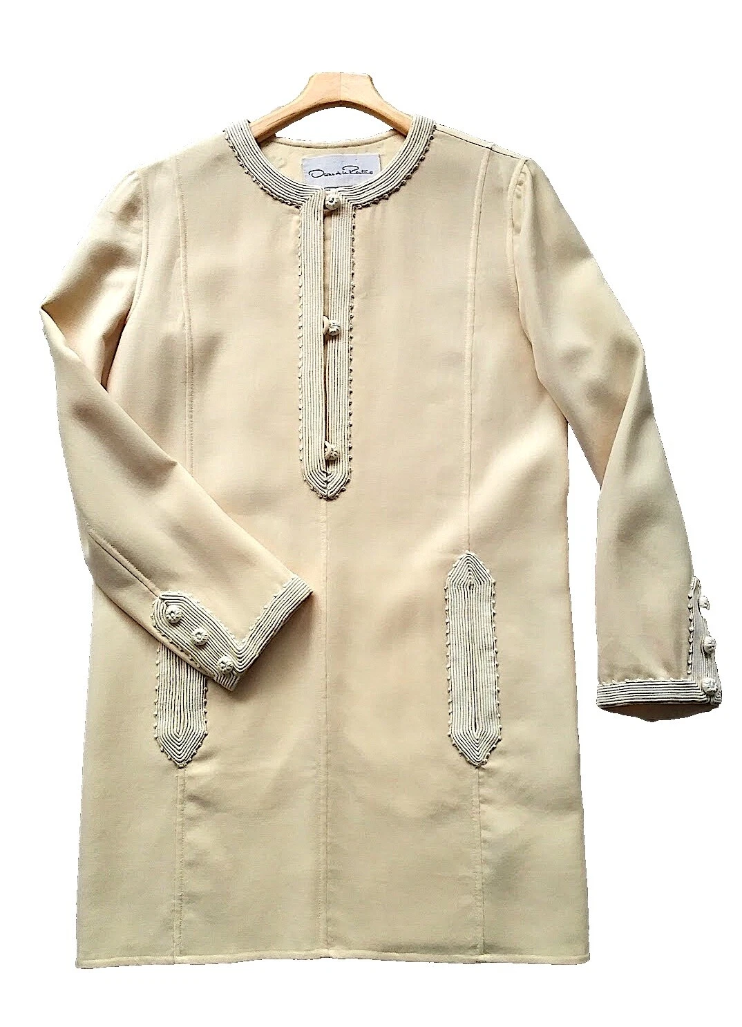 Oscar De La Renta ropa vintage de tamaño regular Blanco para Mujeres