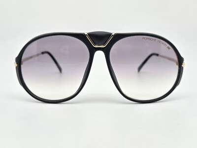 Porsche Design Carrera 5659 90 Black Gold Frame Grey Lens  display picture 3
