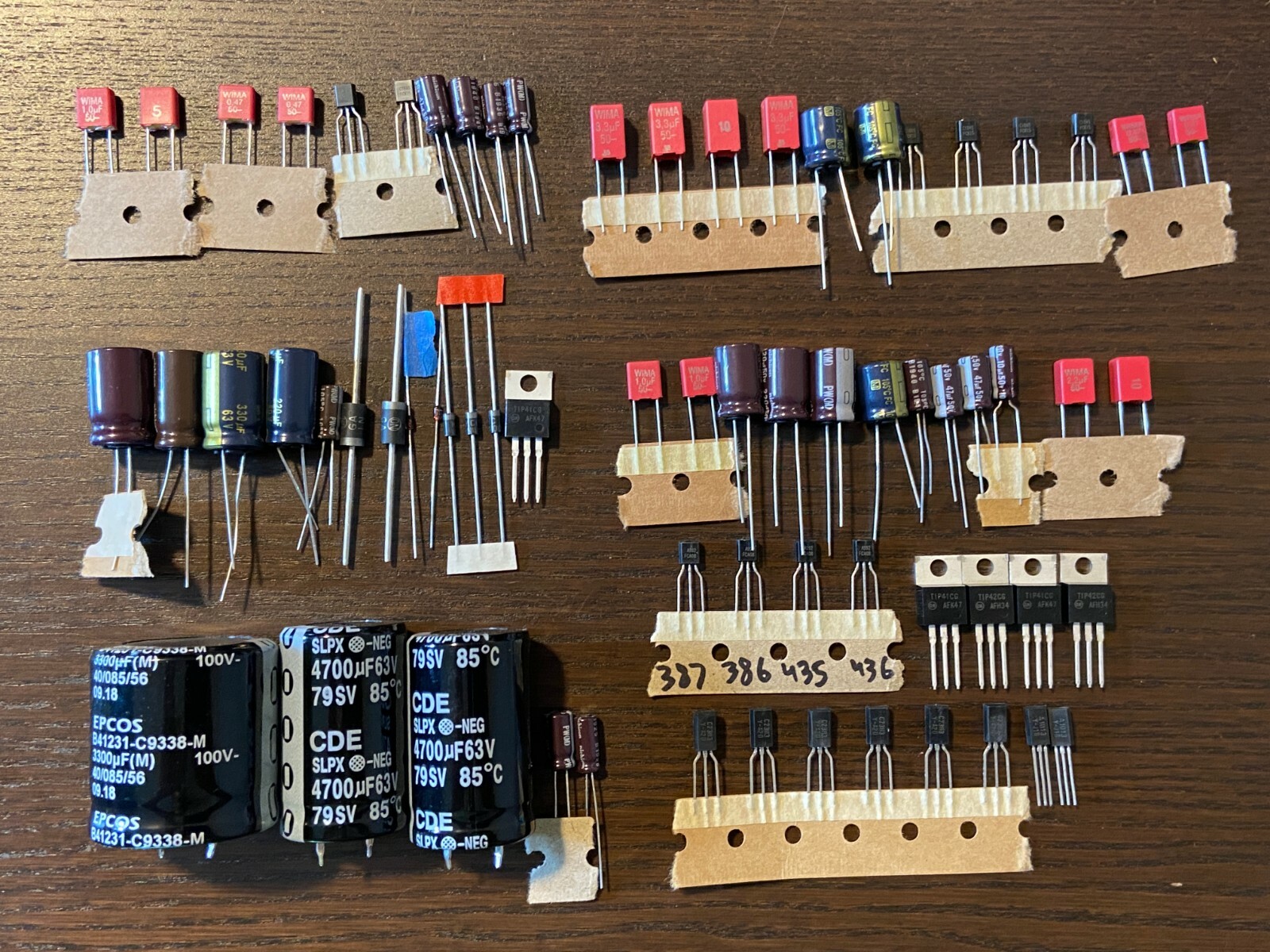 Pioneer SX-525 Complete Rebuild Kit High-Quality Receiver Re