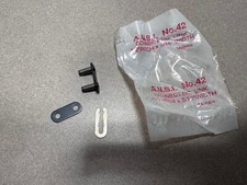 NOS 42 Bicycle Go-Kart Drive Chain Master Link Connecting 1/2" Pitch 3/16" Wide