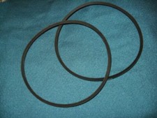 2 NEW V BELTS REPLACES SNO JOE SJ623E DRIVE BELTS