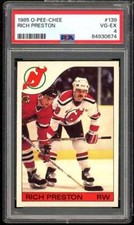 Rich Preston Card 1985-86 Topps #139 PSA 4
