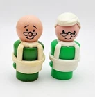 Vintage 1970's Fisher Price Little People Sesame Street Town People