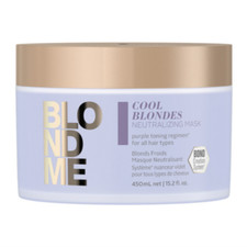 Schwarzkopf Professional BLONDME Cool Blondes Neutralizing Mask 15.2oz 450ML