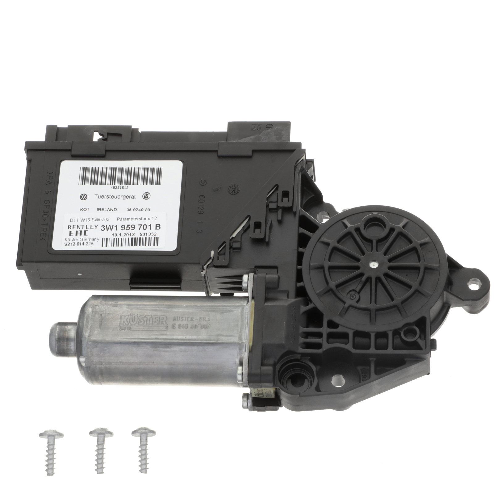 GENUINE BENTLEY 2003-10 Continental GT Door Window Lift Control Motor 3W1959701B