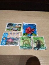 Lot 5 Timbres Sri Lanka