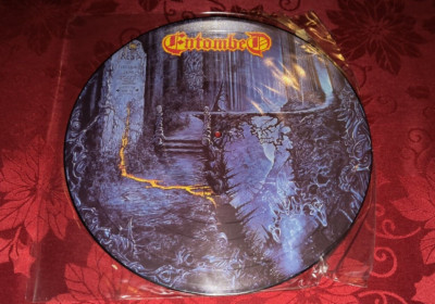 Entombed / Left Hand Path 12'' Picture Disc 1990 UK Earache Records MOSH 21 P