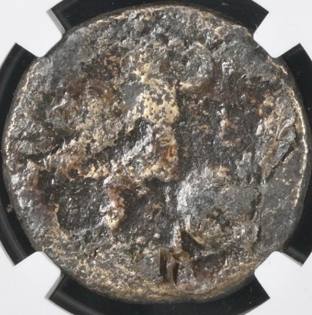 Emperor Marcus Aurelius Sestertius 161-180 AD NGC Certified Ancient Roman Coin - Image 3 of 4