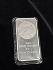 10 Troy oz. Fine Silver Bar - Buffalo Nickel Style
