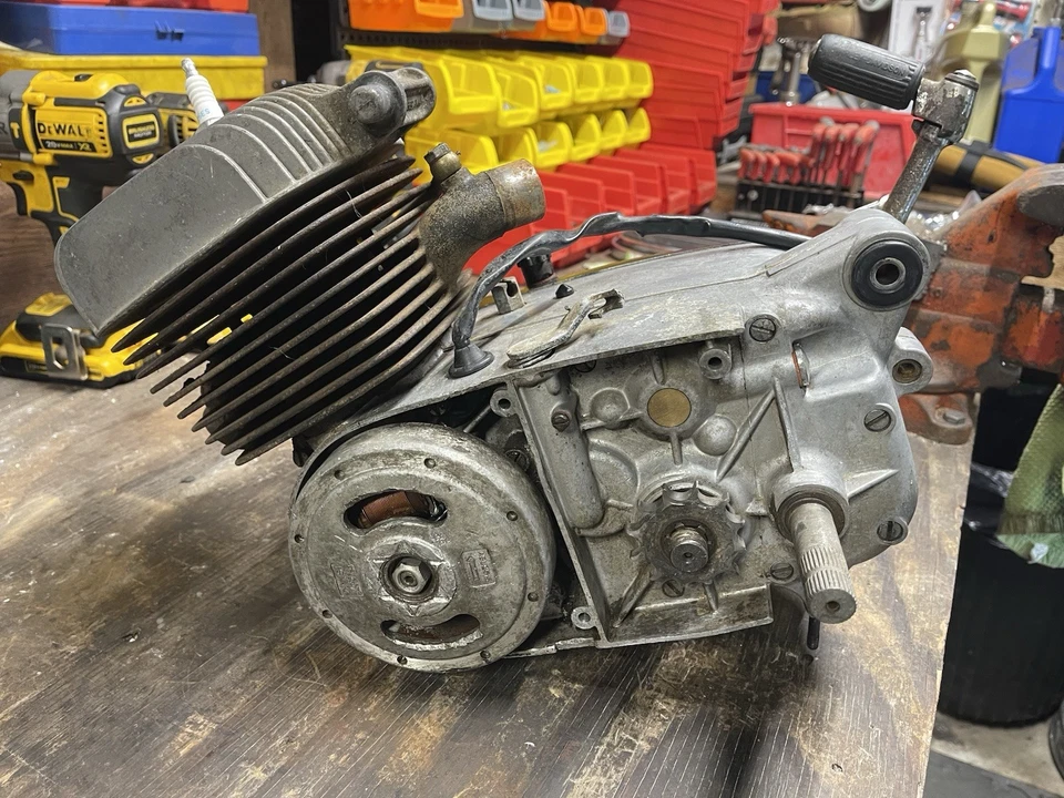 Motor Harley Davidson X90 Shortster 1973 1974 1975 Aermacchi serie 2D # Foto 4 de 4