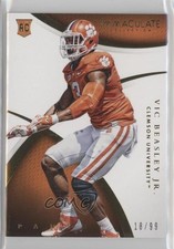 2015 Panini Immaculate Collegiate Rookie 18/99 Vic Beasley Jr #199 i6j