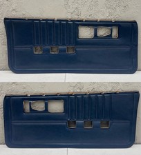 1982-1992 Camaro Firebird Interior Door Panels Driver Passenger Blue Oem 1982-1992 Camaro Firebird Interior Door Panels Driver Passenger Blue Oem