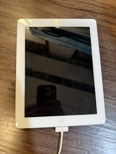 Apple iPad 2 64GB Wi-Fi 9.7  White Tablet For Parts / Not Working A1395 Bundle