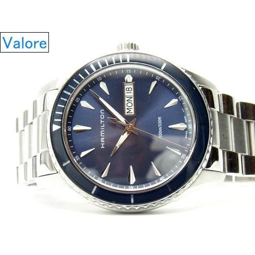 HAMILTON Jazzmaster Day Date H375510 Quartz Blue Dial Men's Watch