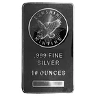 10 Troy oz Sunshine Mint .999 Fine Silver Bar Mint Mark SI Sealed