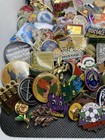Large Lot Of Lapel/Pin Back/Button Pins 2 Lbs Lot#0779W — photo 10