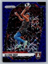 Allisha Gray 2024 Panini Prizm WNBA #96 Blue Velocity Prizms Atlanta Dream