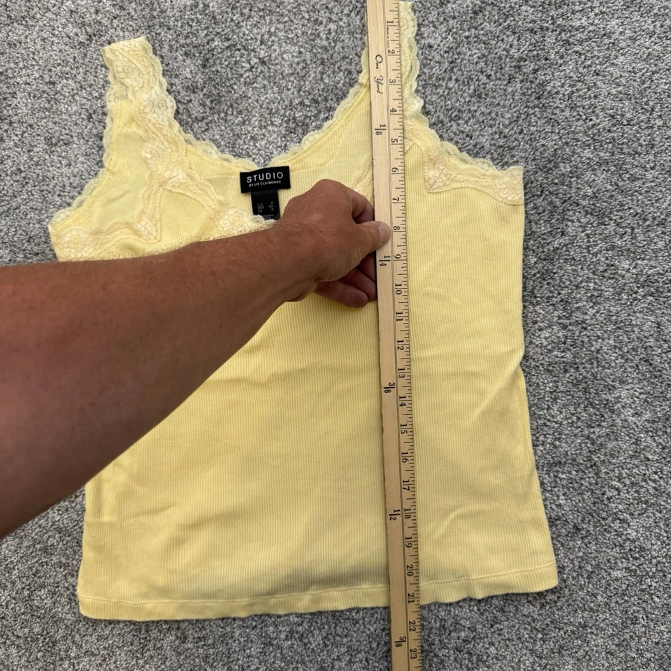 Camiseta sin mangas Y2K Cami S encaje suave niña coqueta capas verano Fairycore femenina Foto 2 de 4