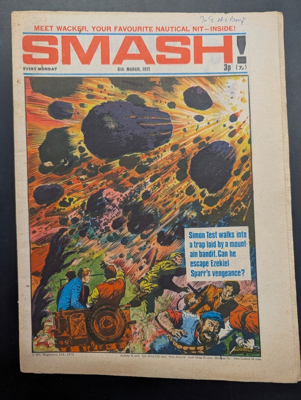 Smash! Comic 6th March 1971, IPC Magazines.